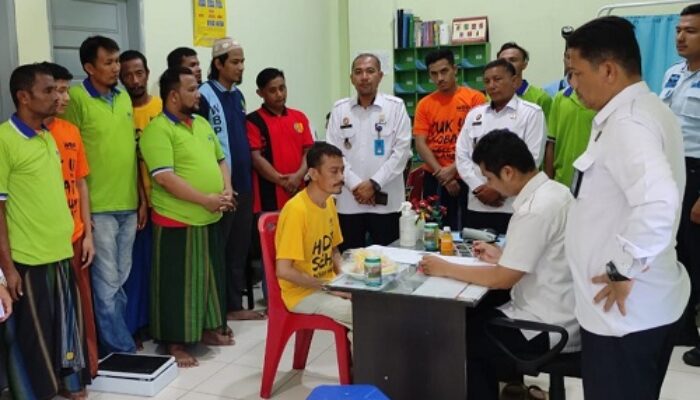 42 WBP Lapas Lhokseumawe Didata Litmas Untuk Asimilasi Dan Reintegrasi