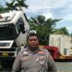 Situasi mobil tronton yang yang rusak di pendakian Gunung Naibos Simeulue, Kamis (4/5) Waspada/Ist