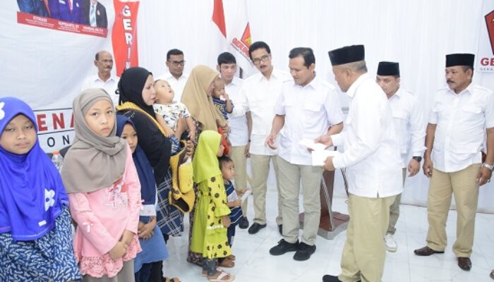 DPC Gerindra Aceh Tamiang Konsolidasi Dan Temu Kader