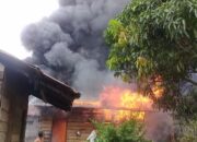 Rumah Janda Hangus Terbakar Di Sihepeng