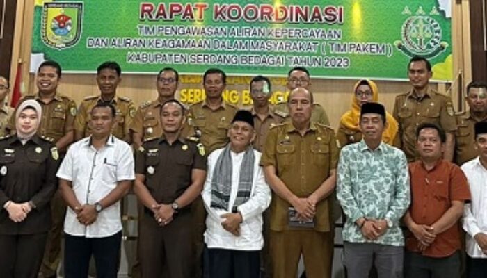 Kejari Sergai Gelar Rakor Tim Pakem