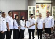 Pemkab Palas Terima DBH PKB Dan BBNKB Dari Pemprovsu