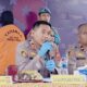 Kapolres Pidie AKBP Imam Asfali sedang menyampaikan keterangan pers, terkait penangkapan pelaku penganiayaan warga Gampong Puuk, Kecamatan Delima, Kabupaten Pidie, Kamis (4/5) Waspada/Muhammad Riza