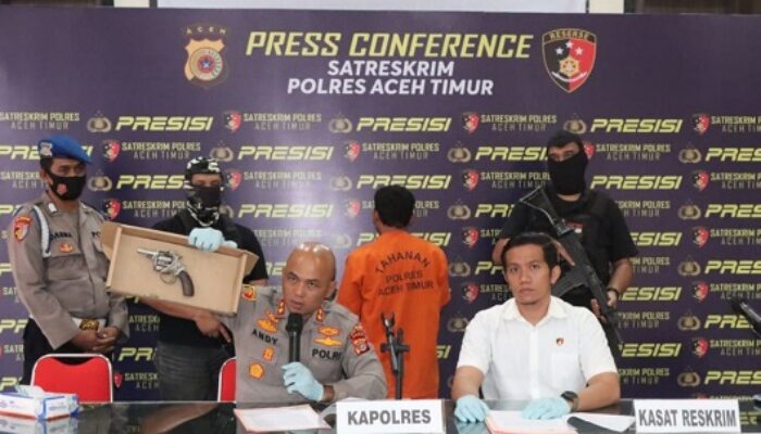 Polisi Amankan Pelaku Pengancaman Plus Senjata Api
