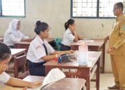 Diikuti 12.354 Siswa, Wabup Simalungun Monitoring UAS SMP