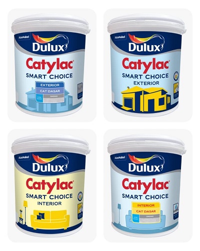 PT ICI Paints Indonesia (AkzoNobel Decorative Paints Indonesia) memperkenalkan produk barunya, yaitu Dulux Catylac Smart Choice (22/05/2023). Waspada/Ist
