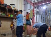 KPR Rutan Labuhandeli Geledah Kamar Hunian WBP