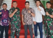 Danrem 022/PT Terima Kunjungan Jeka Saragih
