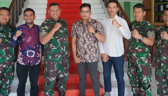 Danrem 022/PT Terima Kunjungan Jeka Saragih