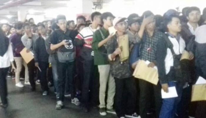 7,99 Juta Usia Kerja Belum Terserap Pasar Kerja. 