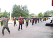 Polres-Kodim 0110 Abdya Olahraga Bersama