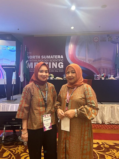 Upgrade Keilmuan, PERDAMI Dan Departemen Ilmu Kesehatan Mata USU Temu Ilmiah 2NSOSM 2023