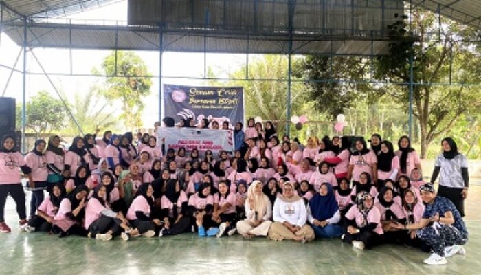 Srikandi Ganjar Ajak Perempuan Milenial Jaga Kebugaran Tubuh dengan Aerobik