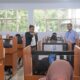 REKTOR Unimed, Prof Dr Syamsul Gultom saat meninjau langsung pelaksanaan UTBK-SNBT 2023 di Kampus Unimed. Waspada/Ist