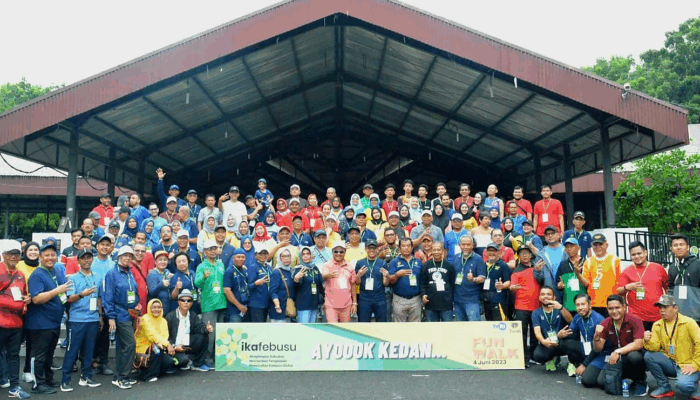 Peringati Hari Lahir Pancasila, IKAFEB USU Gelar Fun Walk di Wilayah Kampus