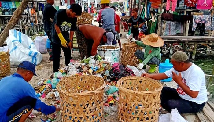 6,8 Ton Sampah Berhasil Terkumpul Dari Tanjung Tiram Melalui Gulai Masam