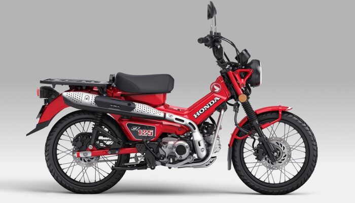 Ikon Motor Bebek Trekking Honda CT125 Tampil Lebih Modern