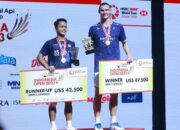 Ginting Belum Beruntung Lawan Axelsen