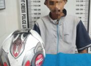 Sembunyikan Sabu Dalam Helm, Diringkus Polisi