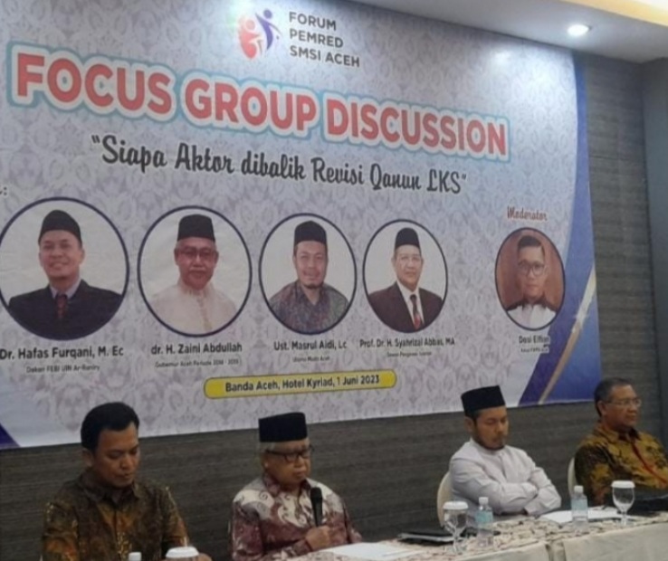 Abu Doto: Pj Gubernur Dan Ketua DPRA Aktor Di Balik Rencana Revisi Qanun LKS