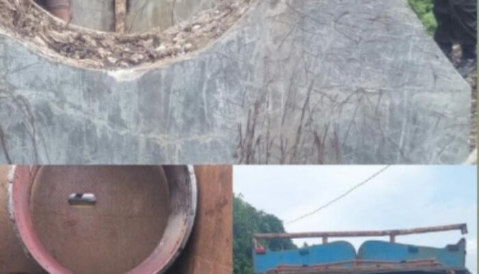 Tiga Pencuri Pipa Besi PTPN 4 Kebun Dolok Ilir Ditangkap