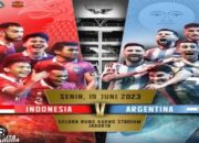 FIFA Matchday Indonesia Vs Argentina