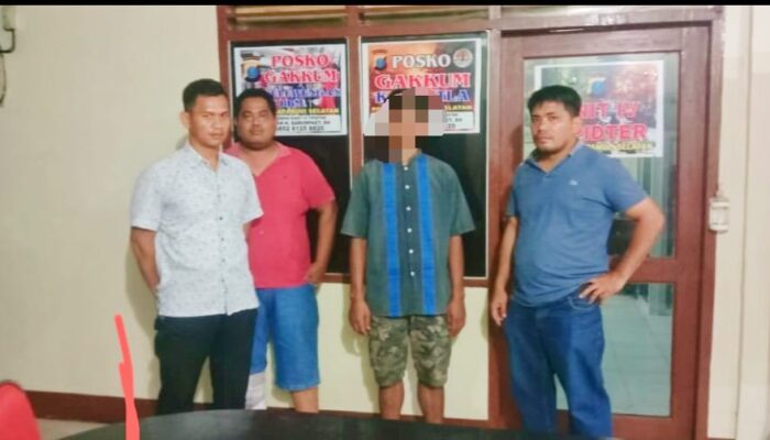 Polres Tapsel Tangkap Tersangka Perambah Hutan