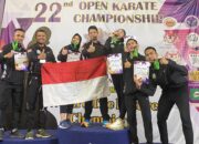 Karateka Aceh Sabet 5 Medali Di Malaysia
