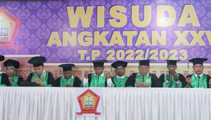 Wisuda Pesantren Darul Mursyid Ke XXV, Optimis 100 % Lulus PTN