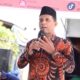 ANGGOTA DPRD Sumut Dr H Ahmad Darwis, S Ag, MA saat menyampaikan sambutan ketika menggelar Reses III Masa Persidangan ke- IV Tahun 2022-2023, di keluarahan di Kecamatan Medan Maimun, pada 17 Juni lalu. Waspada/Ist
