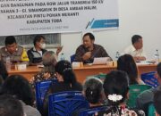 Kegiatan sosialisasi dan hasil inventarisasi itu di hadapan masyarakat Desa Ambar Halim, Kecamatan Pintu Pohan Meranti dan Kecamatan Parmaksian, Kabupaten Toba, Sumut.