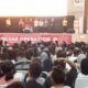 Ribuan peserta mengikuti kegiatan seminar pendidikan dan motivasi srategis menembus PTN sesi pertama dengan peserta siswa kelas 10 dan 11 SMA/MA yang dilaksanakan Ganesha Operation (GO) di Pardede Hall, Rabu (1/6). Waspada/Erzilmarkos