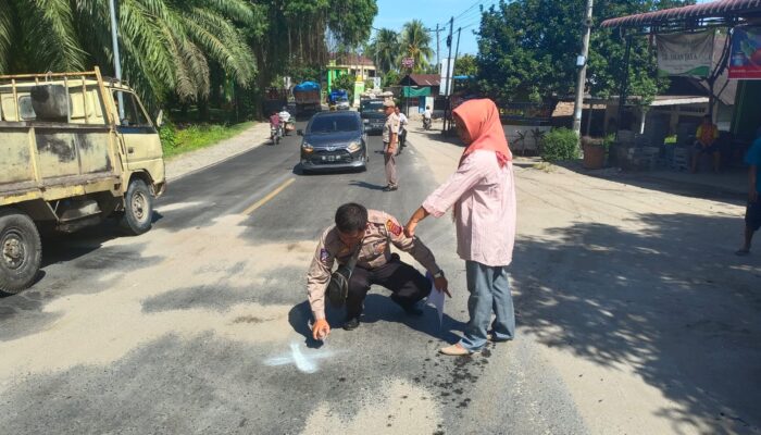 Wanita Asal Sergai Tewas Tertabrak Truk Di Kota Tebingtinggi