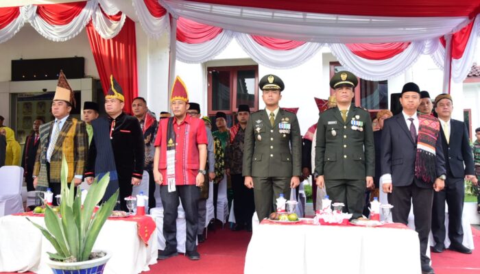 Pakaian Adat Warnai Peringatan Harlah Pancasila Di Deliserdang