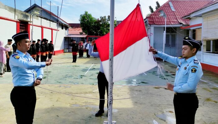 Lapas Lhokseumawe Gelar Upacara Hari Lahir Pancasila