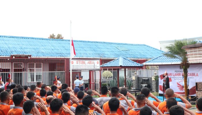 Rutan Tarutung Upacara Peringati Hari Lahir Pancasila