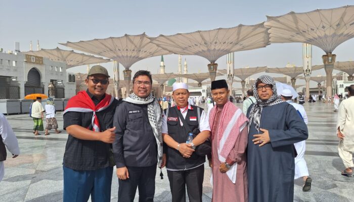 KBIHU Arafah Sumut Bimbing Puluhan Jamaah Di Tanah Suci