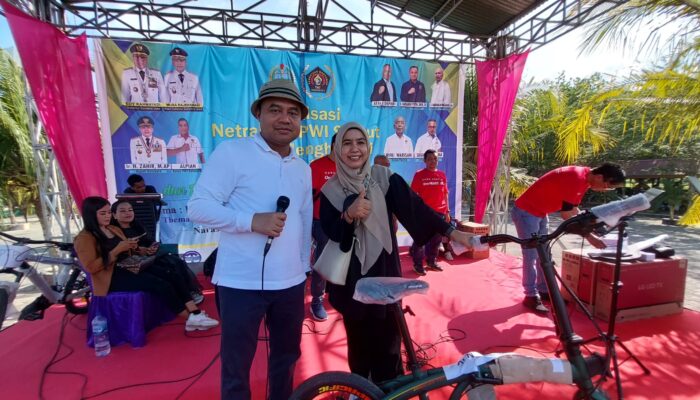 Wartawan T Balai dan Medan Raih Sepeda Motor Lucky Draw Family Gathering PWI Sumut
