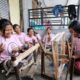 Srikandi Ganjar Sumut Gelar Pelatihan Menenun Kain Ulos Khas Silalahi Di Kalangan Milenial