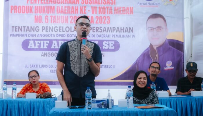 Afif Abdillah Ingatkan Medan Bersih Sampah Tanggungjawab Bersama