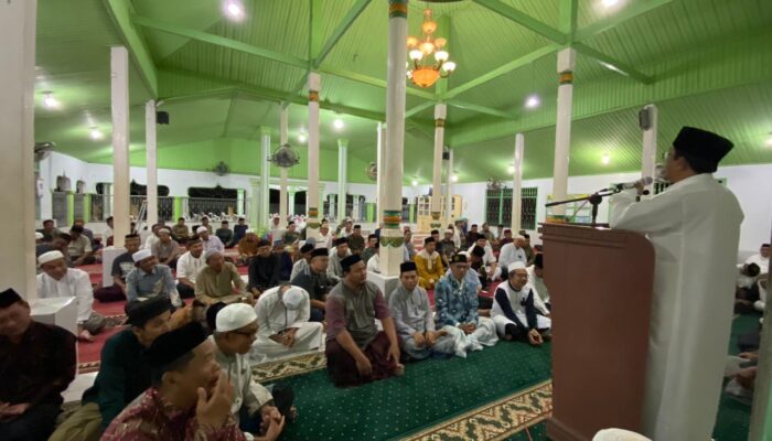Suling Ke-312, Ratusan Warga Muhammadiyah Abdya Padati Masjid Ayah Gadeng