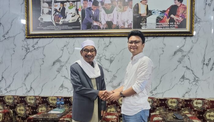 Syekh Ali Akbar Marbun Sambut Kunjungan Silaturahmi Ketua Sapma DPP AMS XII Perkasa Sinambela