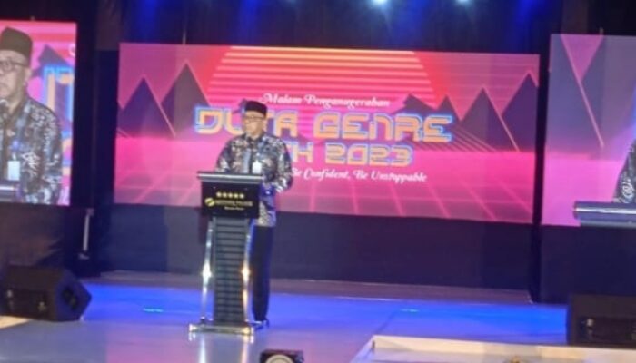 Asisten I Setda Aceh Buka Malam Penganugerahan Duta Genre Aceh