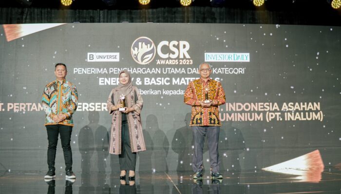 Kembangkan Ekowisata Mangrove Pantai Sejarah, Inalum Raih CSR Award