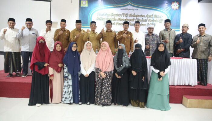 Buka TC Musabaqah Qira’atil Kutub, Ini Pesan Pj Bupati Aceh Besar