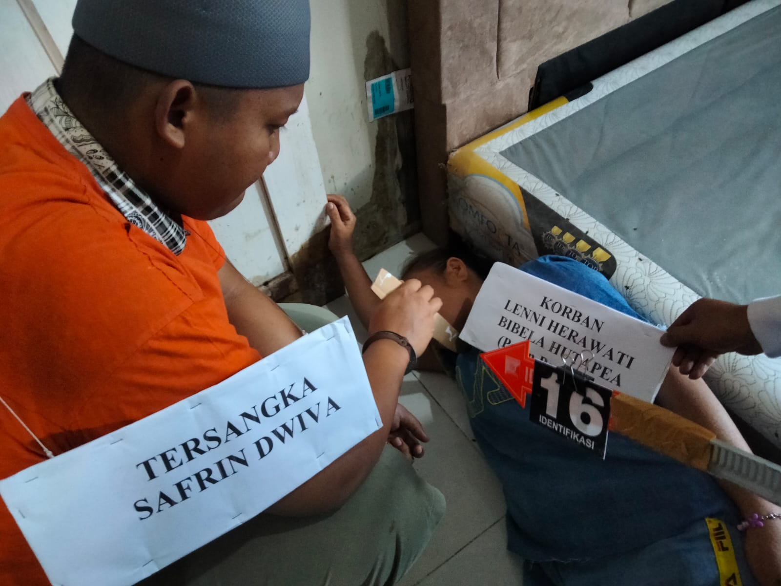 Tersangka Pembunuh Ibu dan Anak Diancam Hukuman Mati