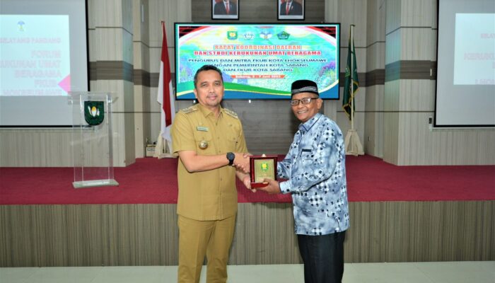 Pj Wali Kota Sabang Terima Kunjungan Silaturahmi FKUB Kota Lhokseumawe