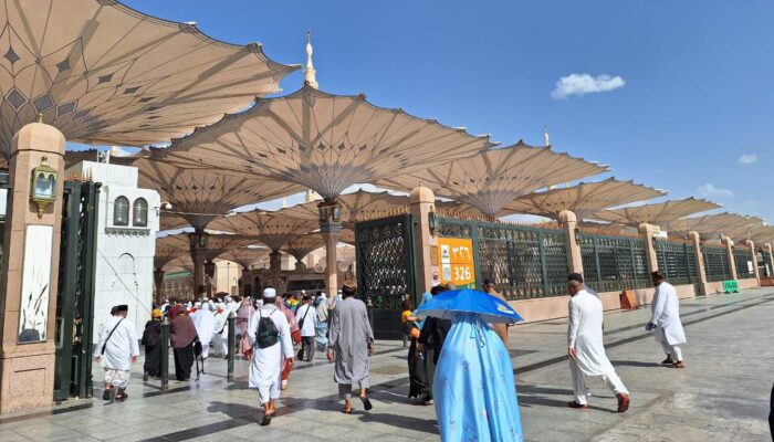 Cuaca Makkah Capai 45⁰
