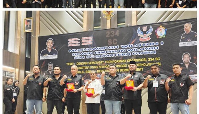 234 SC Sumut Berkomitmen Dukung Penuh Program Edy Rahmayadi