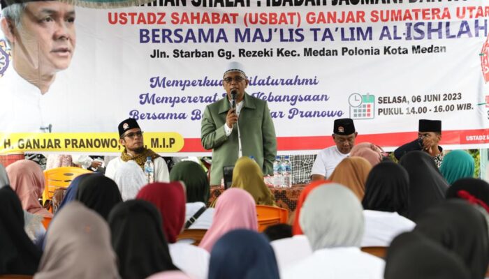 Bersama Majelis Taklim Al-Ishlah, Usbat Ganjar Sumut Beberkan Manfaat Salat Bagi Kesehatan Jasmani dan Rohani